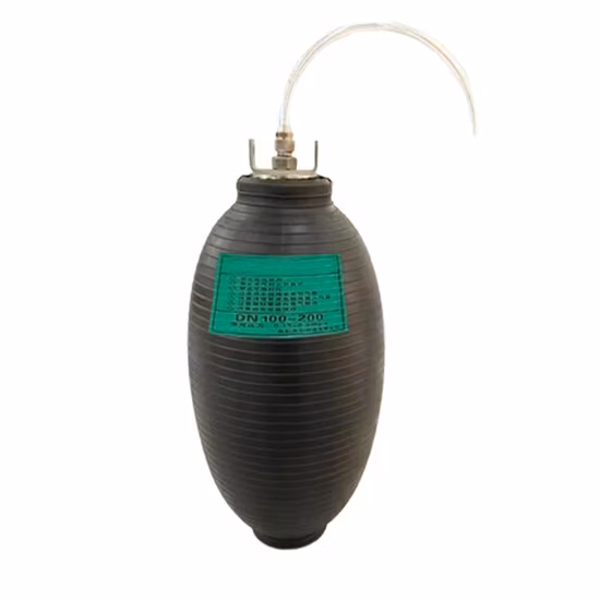 Water Stopper Inflatable Rubber Sewer Pipe Plug/ Pipe Sealing Airbag